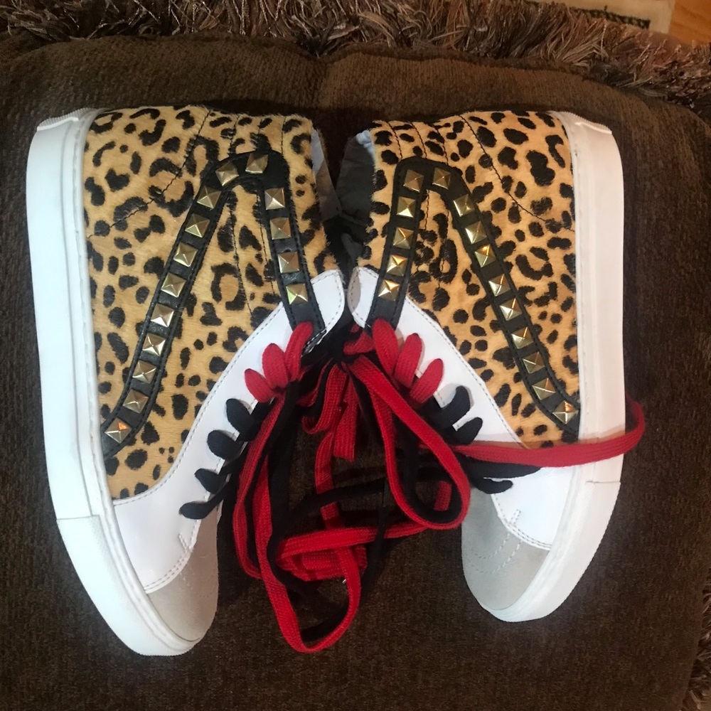 STEVE MADDEN NEW Size 9 Fashion High Tops - Picture 4 of 7